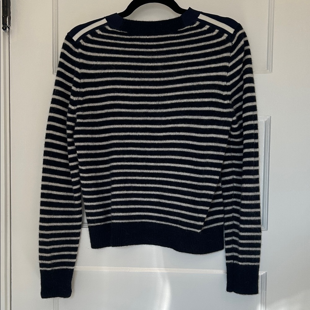 Madewell Mixed Media Striped Sweater - Picture 5 of 9